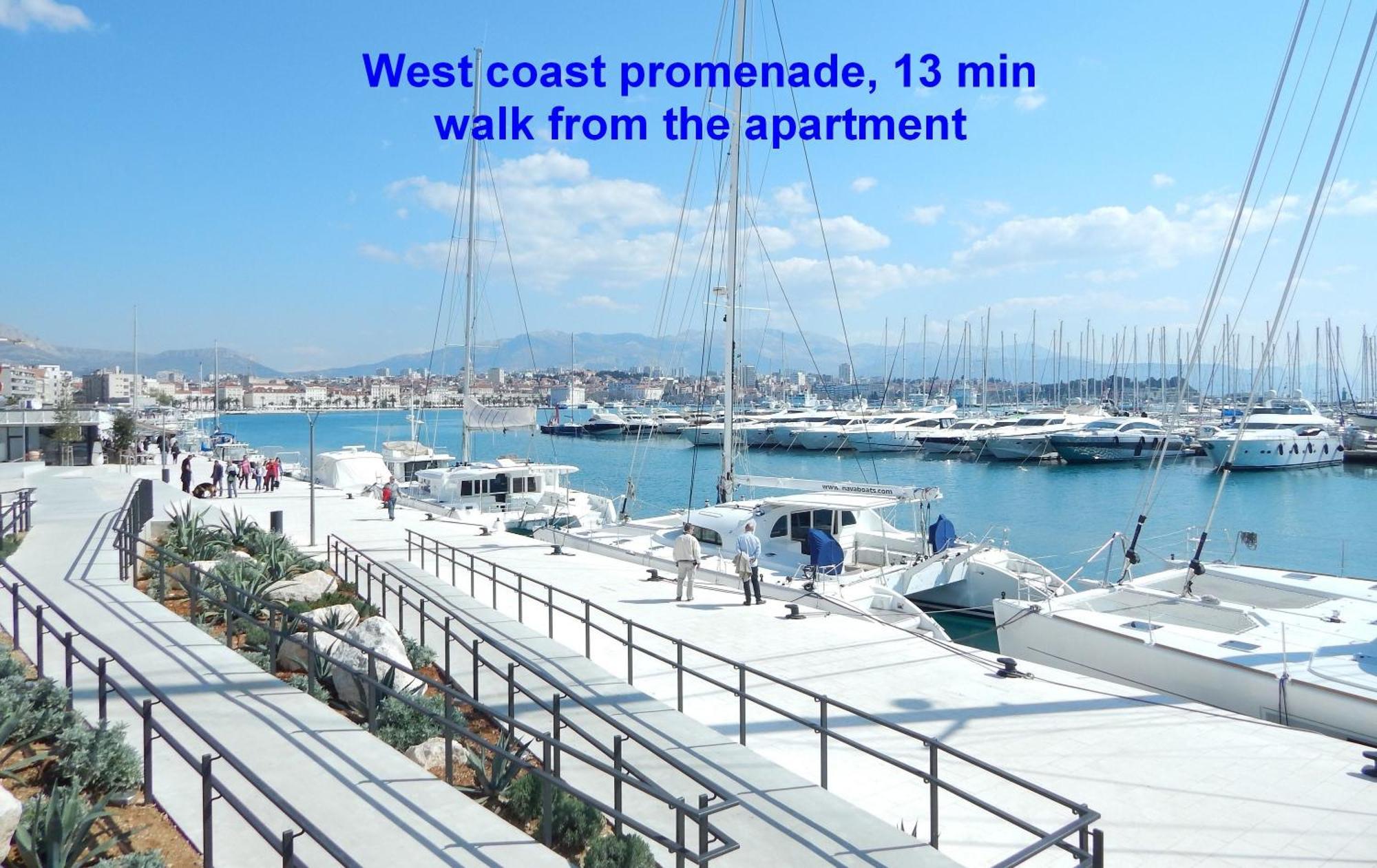 A1-luxury W Big Balcony 4 Min Walk To Apartman Split